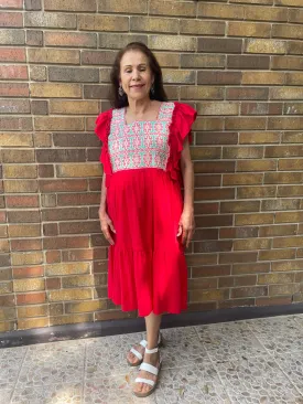 Puebla telar dress