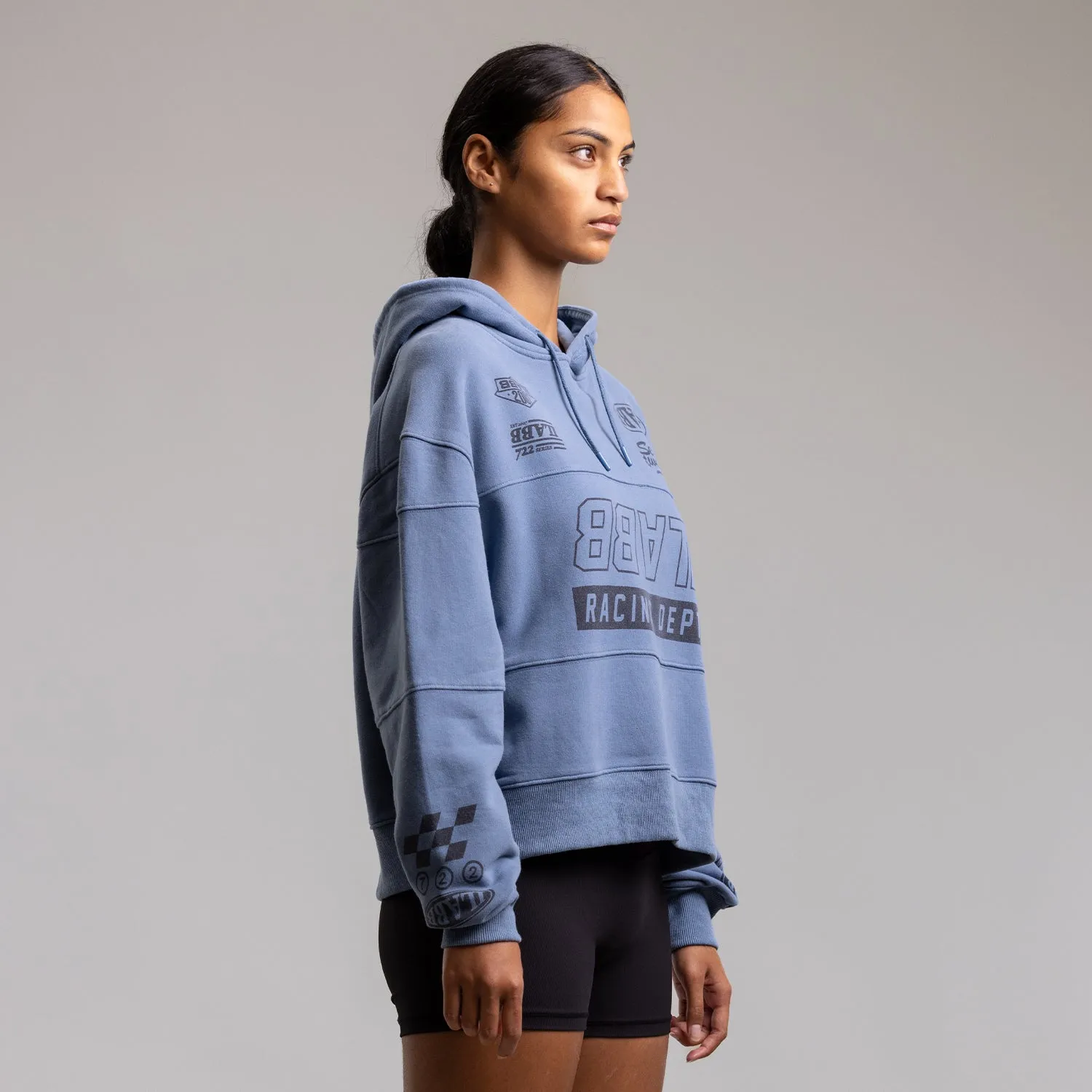 Race 3.0 Extra Hood Womens WASHED ELEMENTAL BLUE