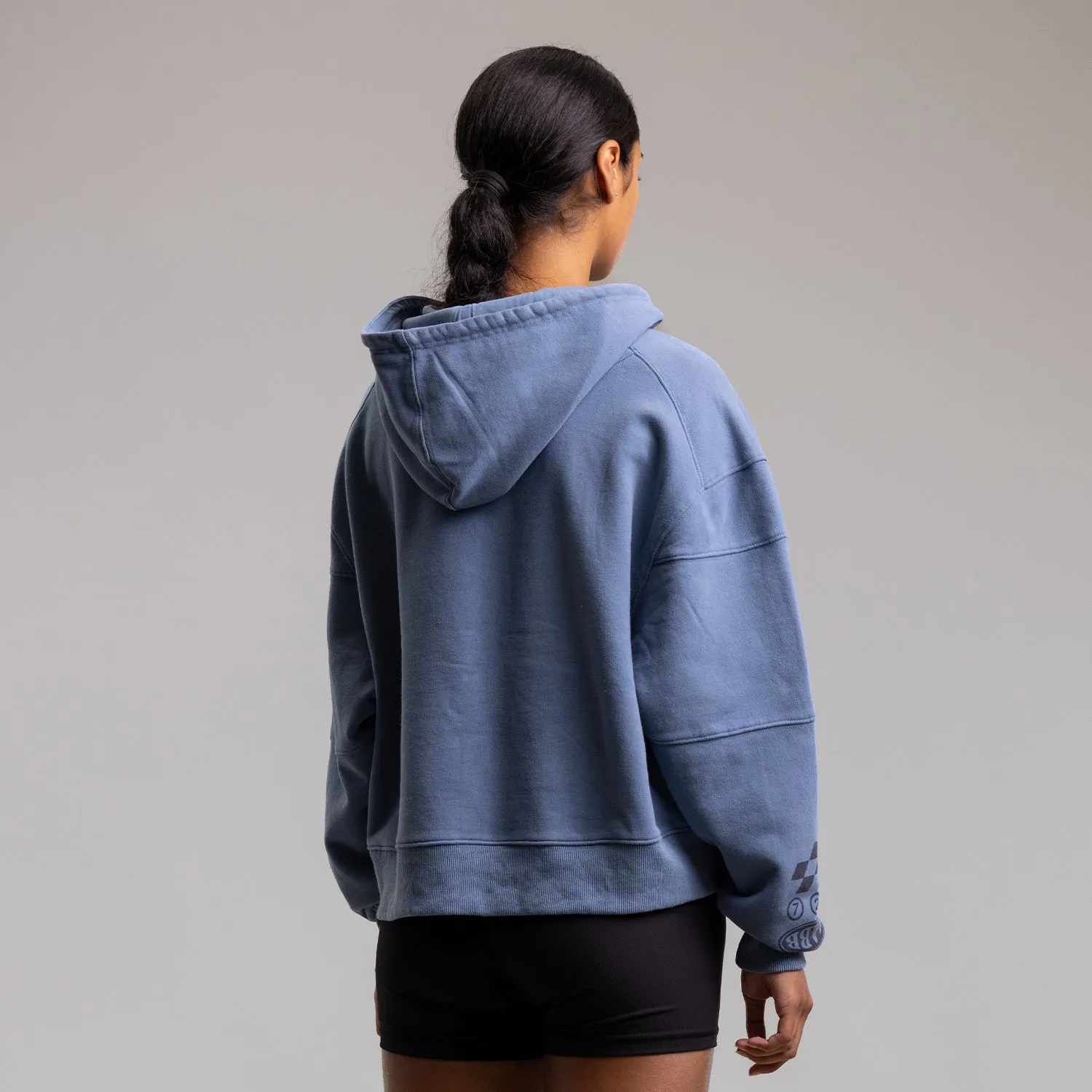 Race 3.0 Extra Hood Womens WASHED ELEMENTAL BLUE