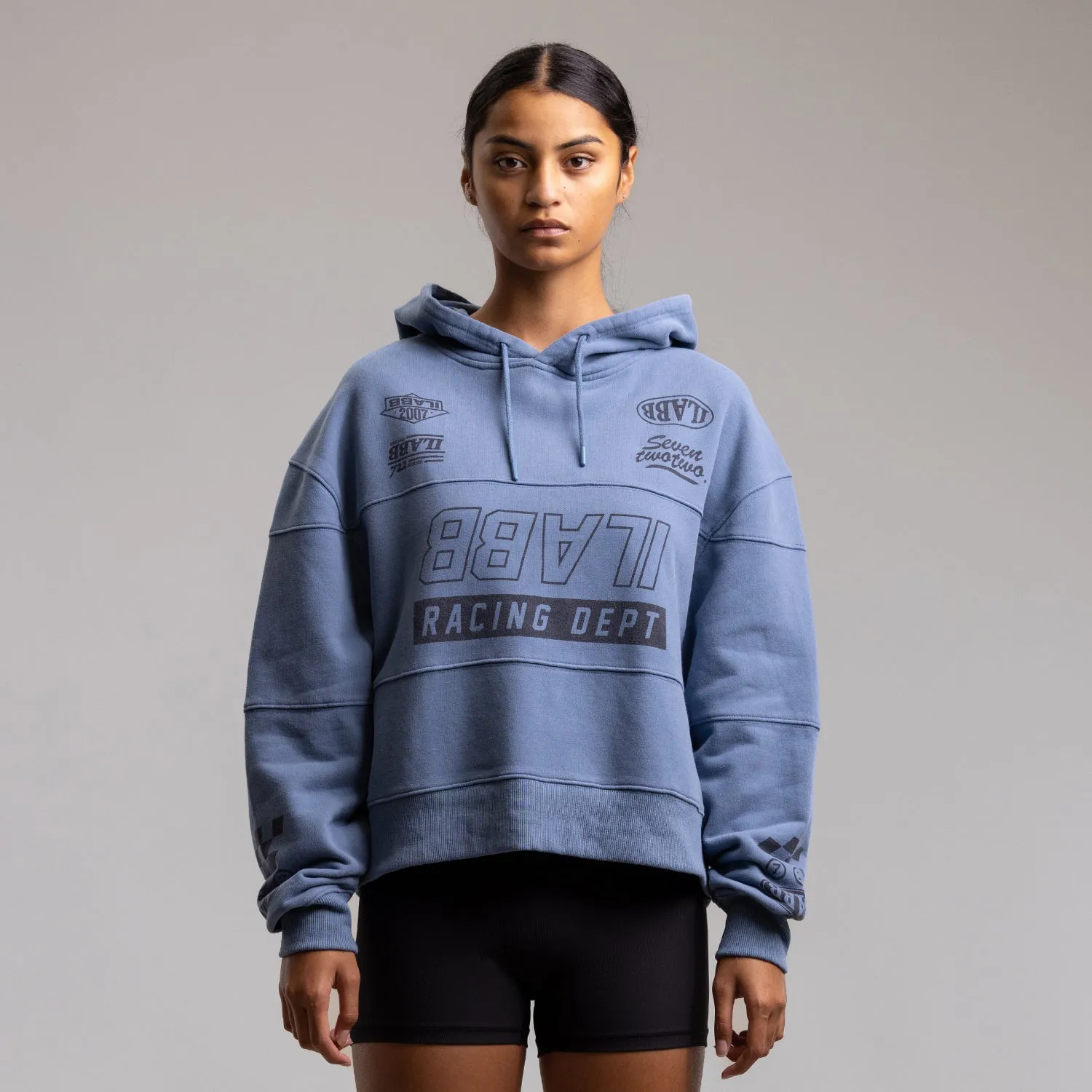 Race 3.0 Extra Hood Womens WASHED ELEMENTAL BLUE
