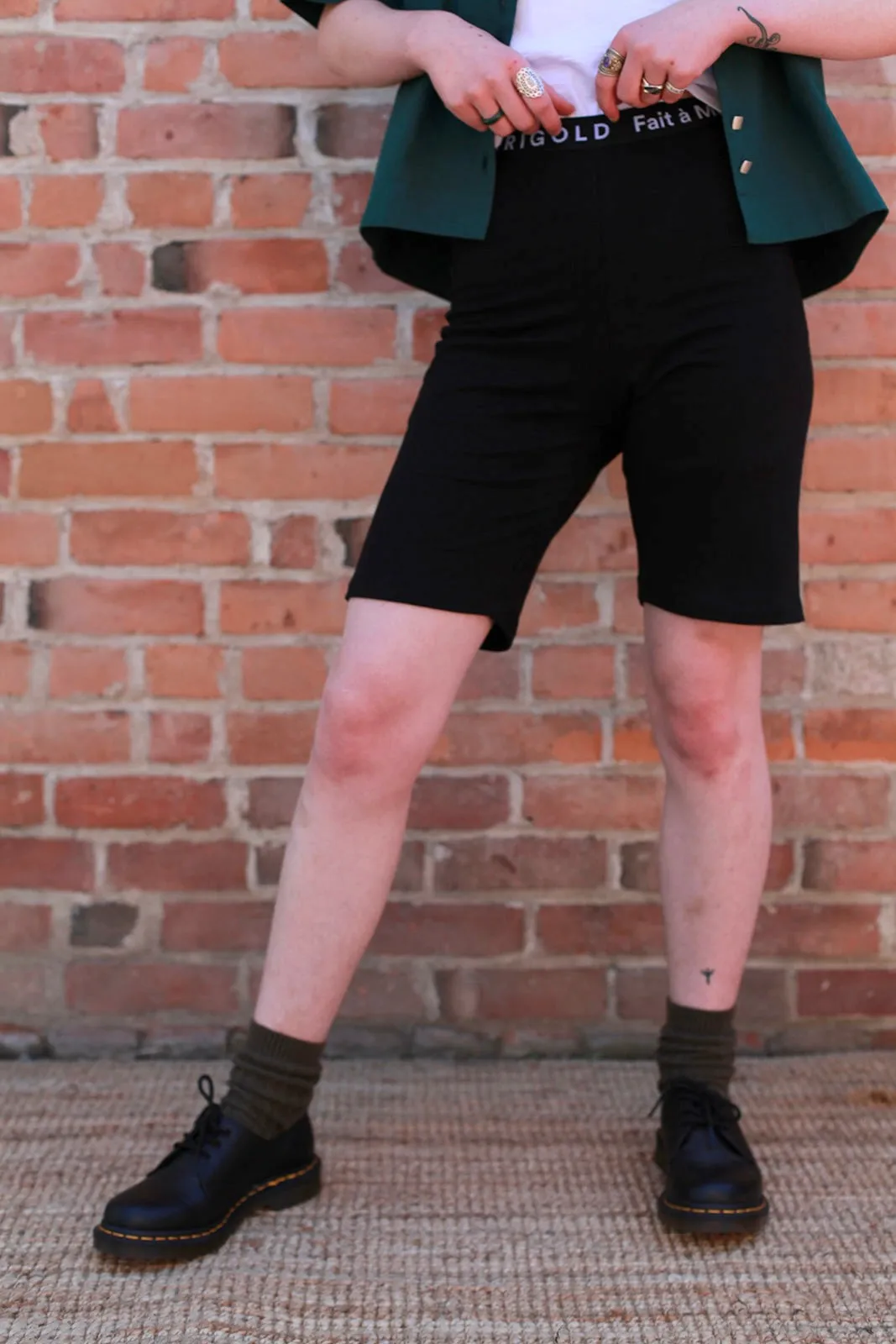 Sam Biker Short in Black