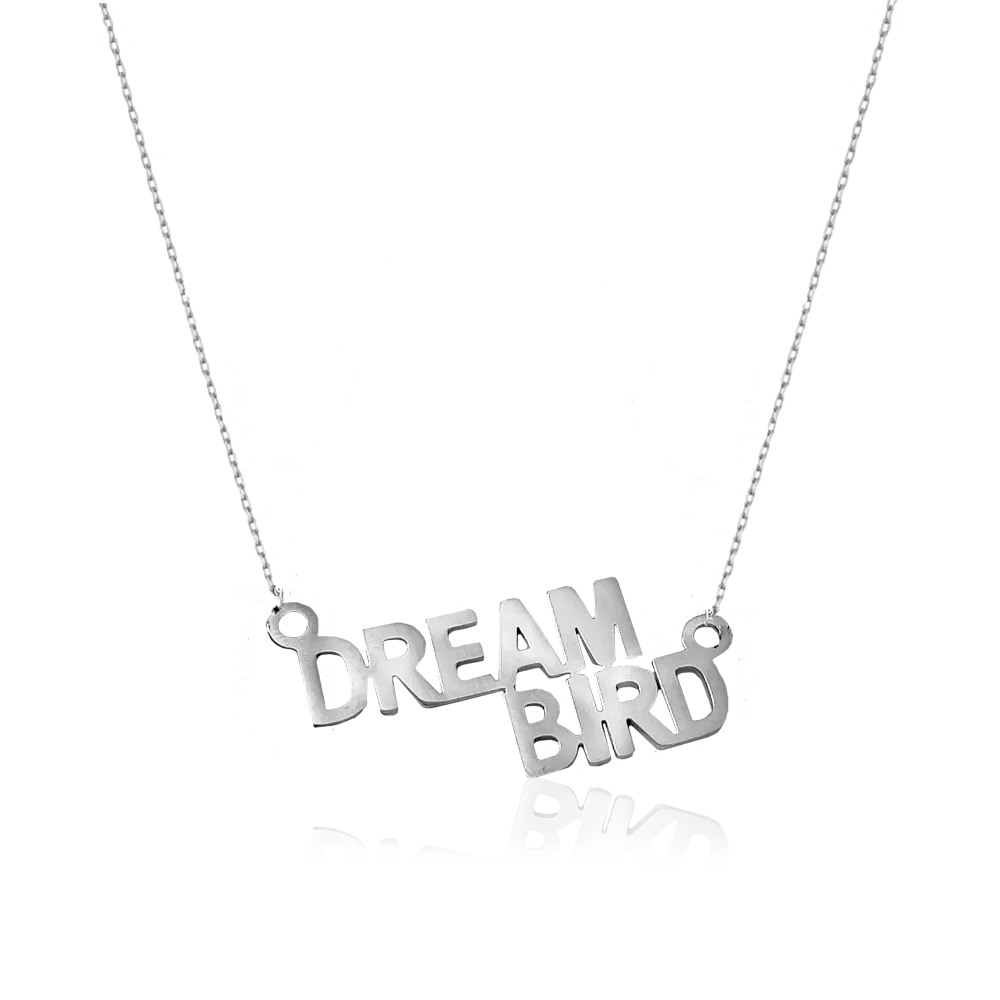 STATEMENT QUOTE MINI HALSBAND - DREAM BIRD
