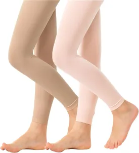 Stelle Girl's Footless Tights Ultra Soft Dance Tights for Ballet, Gymnastics, School (Toddler/Little Kid/Big Kid)