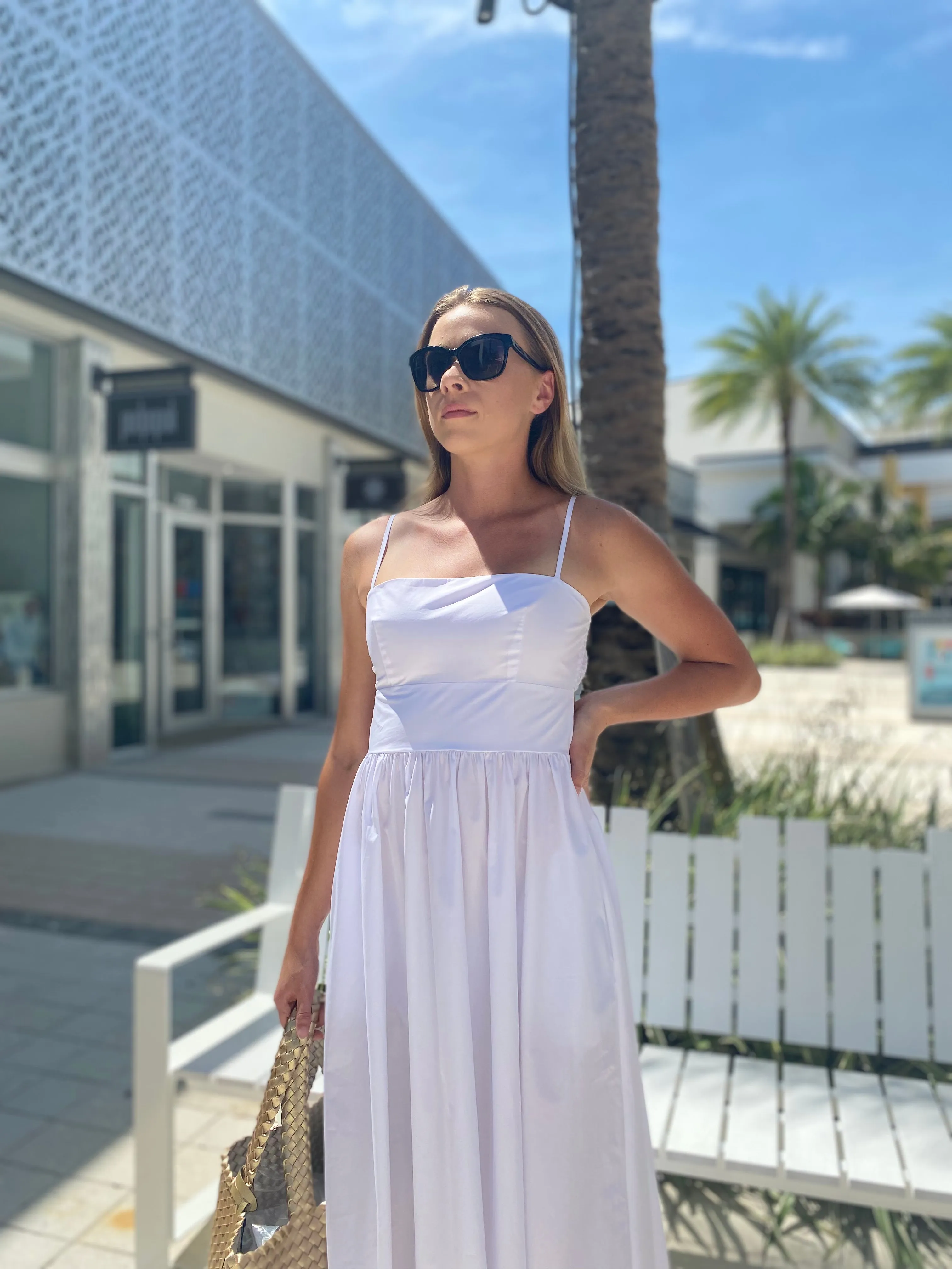 Susana Monaco Open Back Dress Sugar