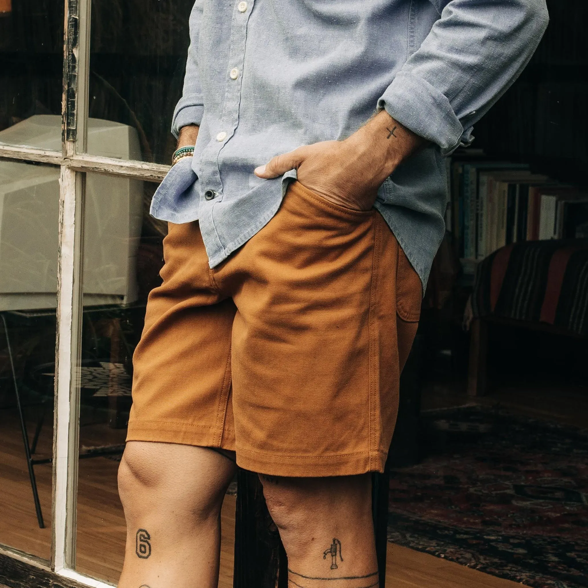 The Camp Short in Cedar Boss Duck