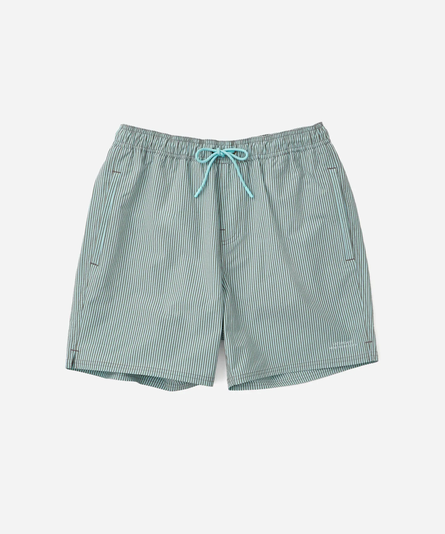 Timothy Seersucker Stripe Swim Short