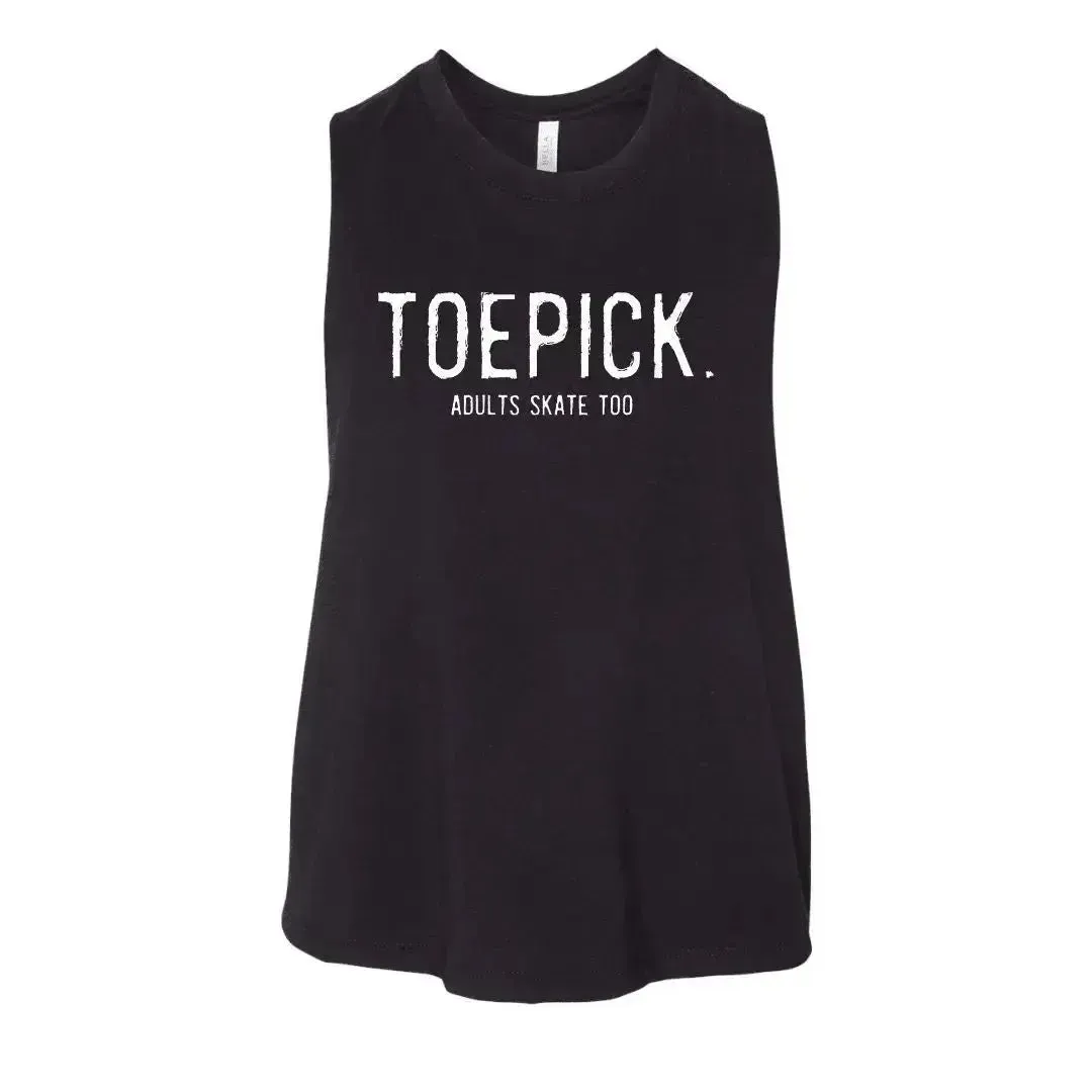 Toepick Racerback Crop