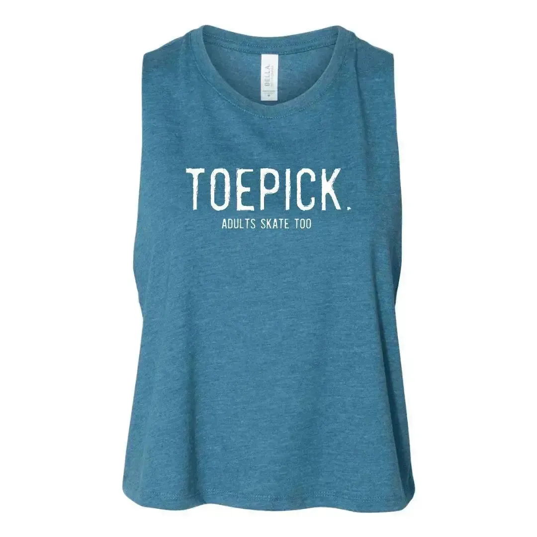 Toepick Racerback Crop