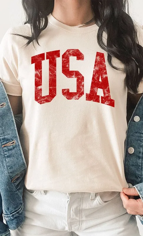 Vintage Varsity USA Graphic Tee