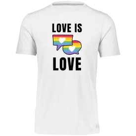 Women's Dri-Power Tee--Love is Love