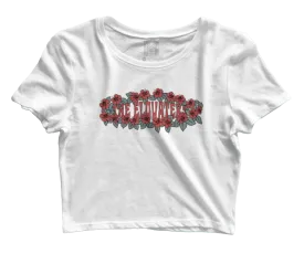 Women's Get Leid Crop Tee