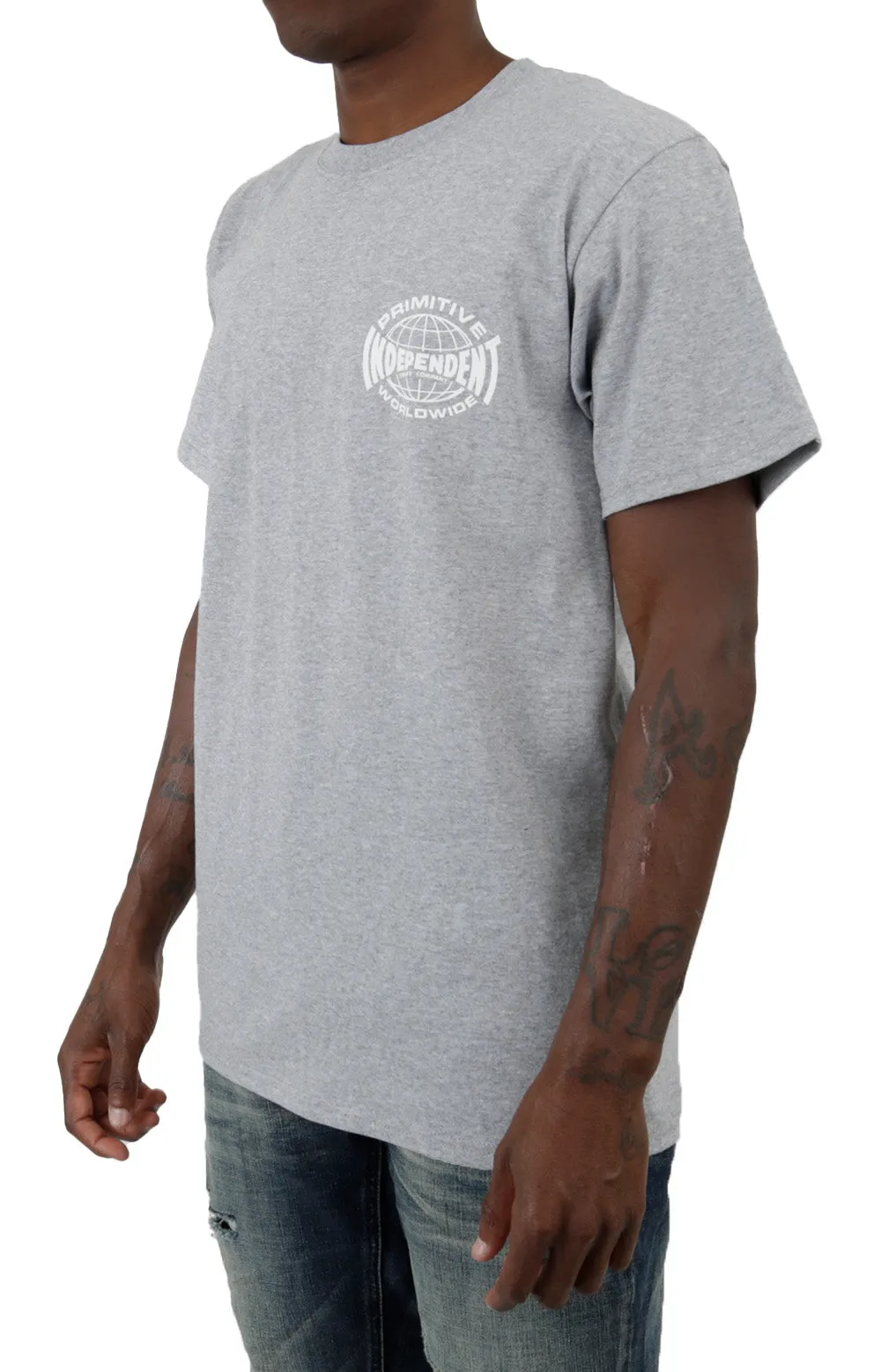 x Independent Global T-Shirt - Athletic Heather