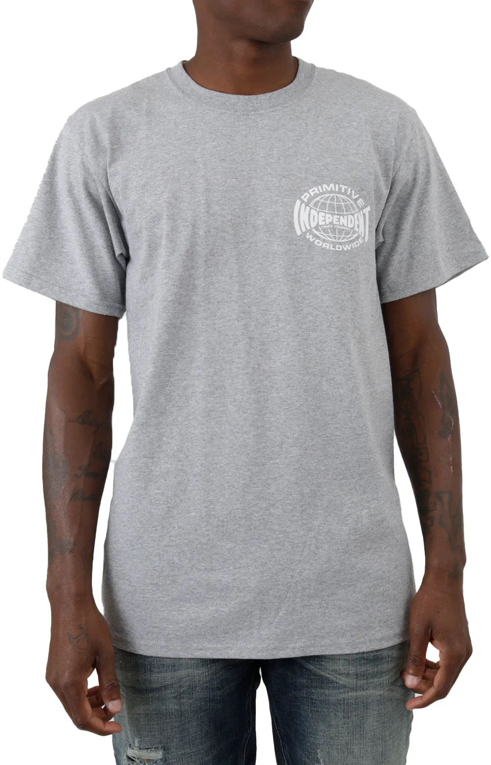 x Independent Global T-Shirt - Athletic Heather