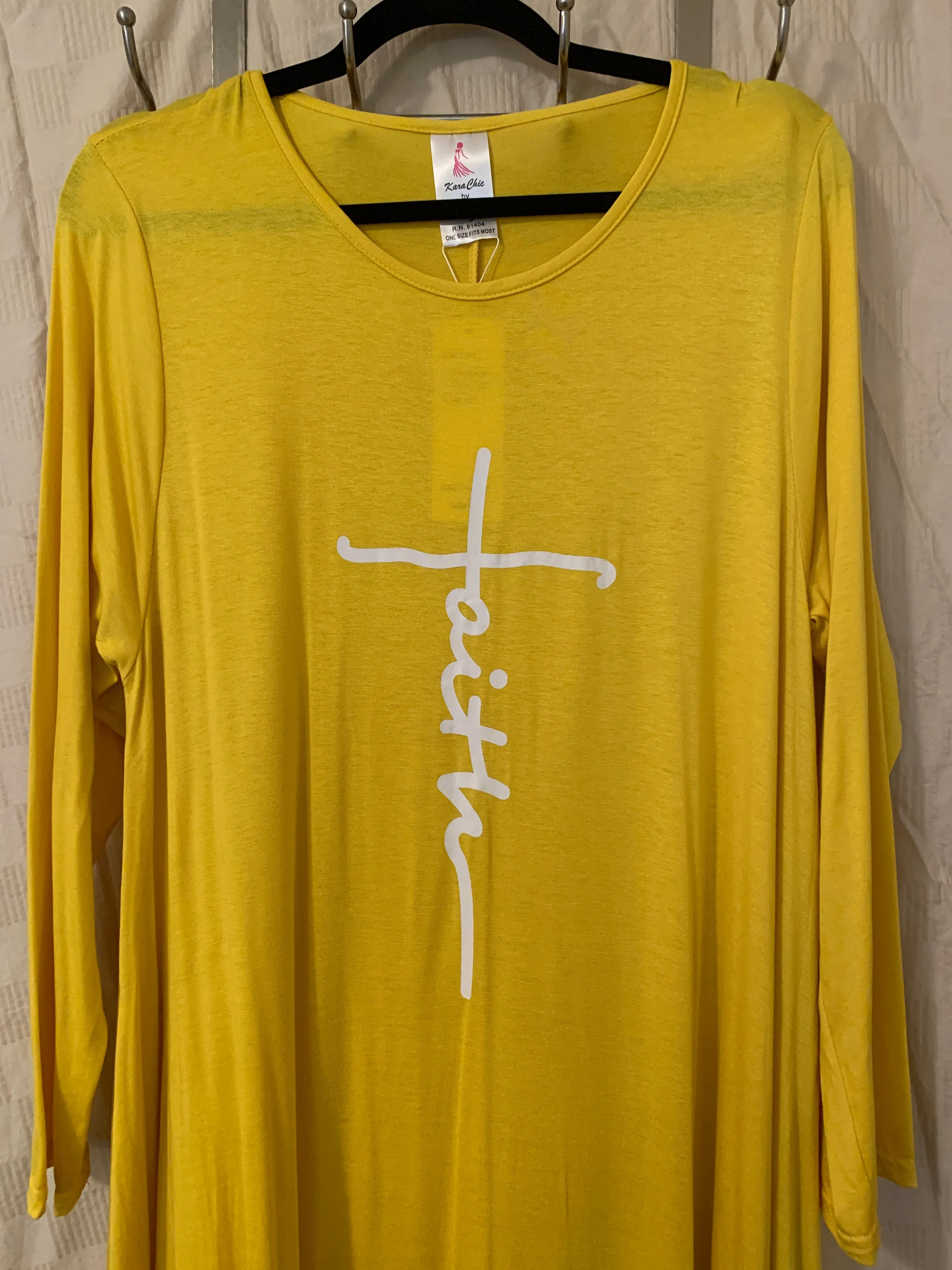 YELLOW FAITH DRESS